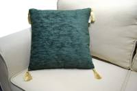 Эстер (зеленая) Наволочка 45х45