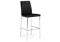 Барный стул Woodville Teon black / chrome