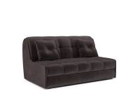 Диван аккордеон Барон №2 ППУ 155х200 см (бархат шоколадный STAR VELVET 60 COFEE)