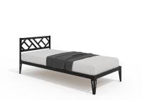 Кровать КМД 47 АЙРИС 900, черный