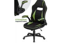 Офисное кресло Woodville Plast 1 green / black