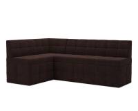 Атлантис Левый угол (Велюр шоколад HB-178 16) 190х84х120 см