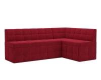 Атлантис Правый угол (Кордрой красный) 212х84х135 см