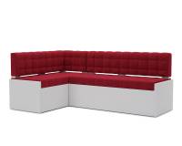 Ганновер Левый угол (Кордрой красный) 208х82х133 см