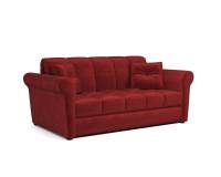 Диван аккордеон Гранд НПБ 120х200 см (бархат красный STAR VELVET 3 DARK RED)