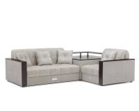 Диван угловой Прага НПБ (Бархат бежевый STAR VELVET 6 LIGHT Beige)