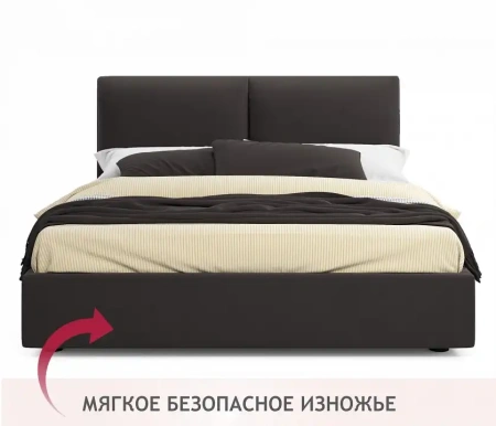 Кровать двуспальная Vita 2000x1600 с ПМ