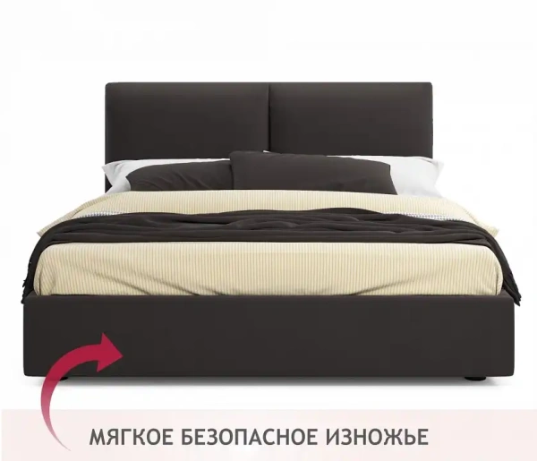 Кровать двуспальная Vita 2000x1600 с ПМ