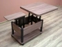 Стол-трансформер Дебют 3, Тёмный шимо/Ножки чёрные