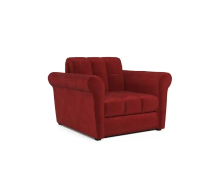 Кресло-кровать Гранд (бархат красный STAR VELVET 3 DARK RED)