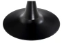 Стол стеклянный Woodville by Лайфмебель Tulip 90 black glass