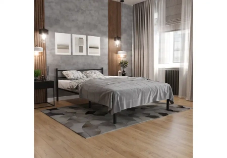 Кровать Woodville Фади 1 120х200 черная