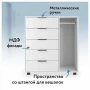 Тумба комбинированная Эконом-стандарт К-20