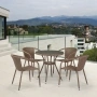 Набор уличный T282ANT/Y137C-W56 Light Brown 4Pcs