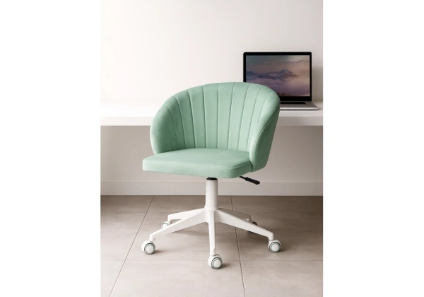 Офисное кресло Woodville Пард confetti aquamarine