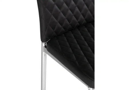 Барный стул Woodville Teon black / chrome