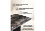 Керамический стол Woodville Маре 200(260)х100х77 neodom titanium lawa nero / черный
