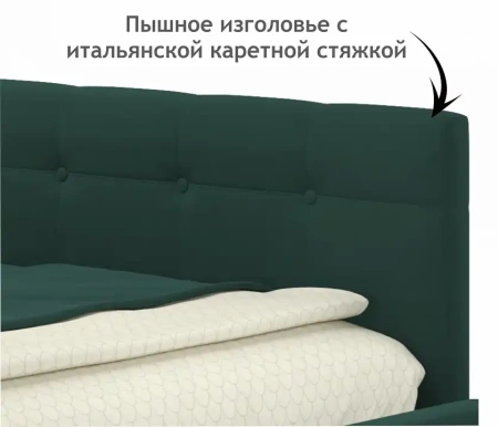 Кровать полутораспальная Bonna 2000x1200 с ПМ