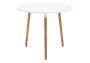 Стол деревянный Woodville by Лайфмебель Lorini 90 white / wood