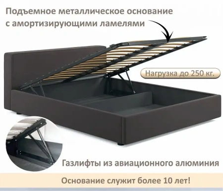 Кровать двуспальная Skandi 1600