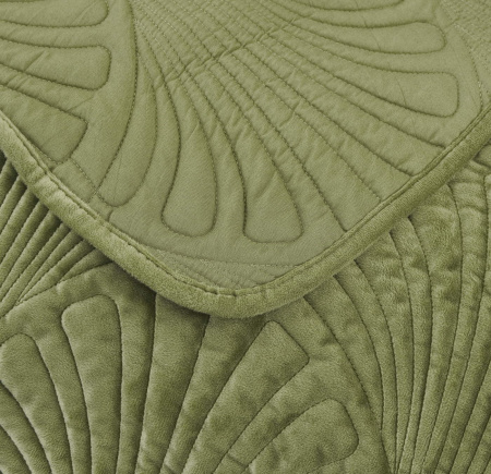 Ариэль (олива) Покрывало 240x260
