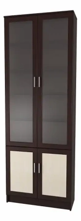Шкаф книжный Мебелайн-4