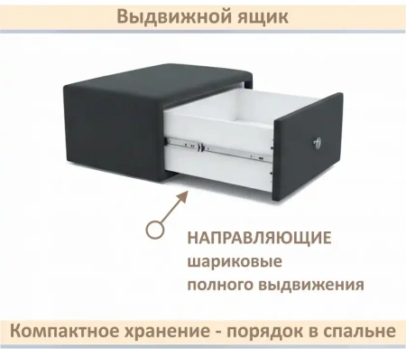 Тумбочка навесная Mild