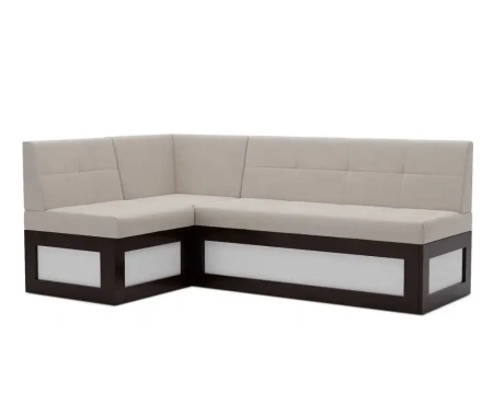 Нотис Левый угол (Бархат бежевый STAR VELVET 6 LIGHT Beige) 187х82х112 см
