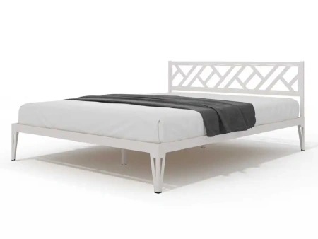 Кровать КМД 47 АЙРИС 1600, белый