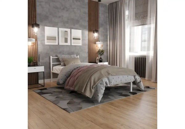 Кровать Woodville Фади 1 90х200 белая