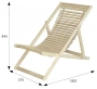 Шезлонг 22