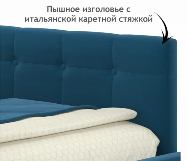 Кровать полутораспальная Bonna 2000x1200
