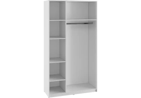 Шкаф Woodville Кротос 120 3-х ств белый