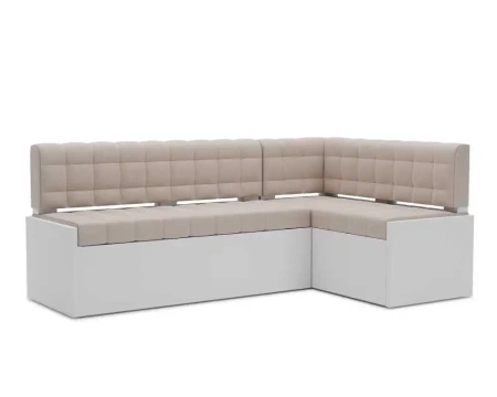 Ганновер Правый угол (Бархат бежевый STAR VELVET 6 LIGHT Beige) 208х82х133 см
