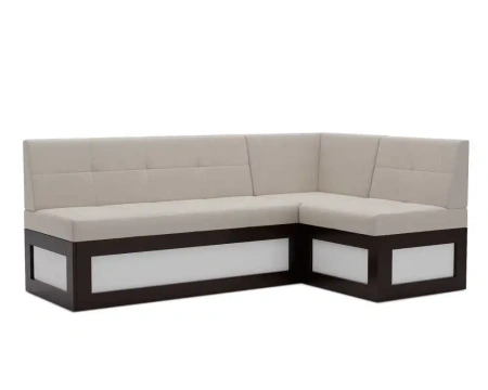 Нотис Правый угол (Бархат бежевый STAR VELVET 6 LIGHT Beige) 207х82х132 см