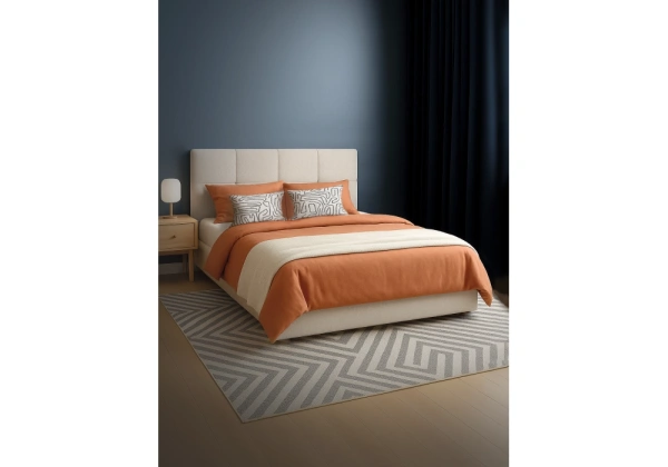 Кровать Woodville Манака 160х200 бежевая