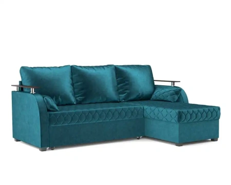 Токио (Бархат сине-зеленый STAR VELVET 43 BLACK GREEN)
