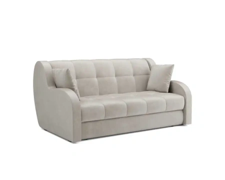 Диван Аккордеон Барон (Бархат бежевый Star Velvet 6 Light Beige)