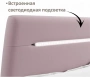 Кровать двуспальная Neo с подсветкой
