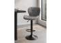 Барный стул Woodville Trio light gray / black