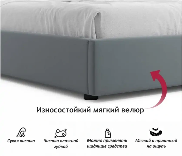 Кровать двуспальная Base 2000x1600