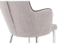 Стул на металлокаркасе Woodville Benza beige fabric