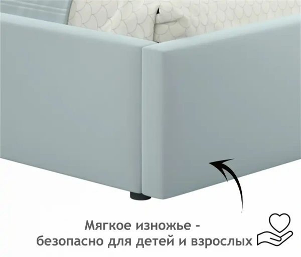 Кровать полутораспальная Bonna 2000x1200