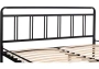 Кровать Woodville Рейк 140х200 черная