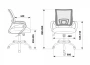Кресло компьютерное CH-695N/SL/DG/TW-11
