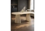 Стол деревянный Woodville Mersin 120(200)x120 шпон дуба / бук