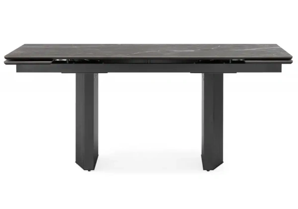 Керамический стол Woodville by Лайфмебель Монерон 180x90 nero marquina / черный