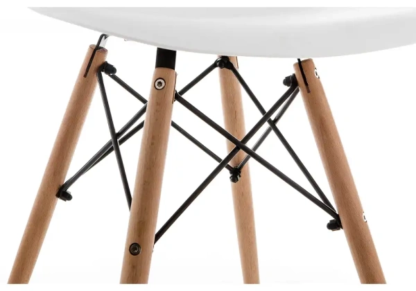 Стул деревянный Woodville by Лайфмебель Eames PC-015 white