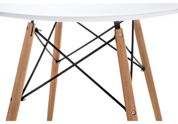 Стол деревянный Woodville by Лайфмебель Table 80 white / wood