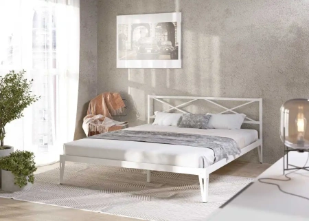 Кровать КМД 37 ТЕЯ 140 белый